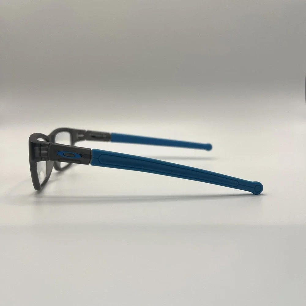 Oakley OY8005 0249 Eyeglasses Boys Black Blue Full Rim  49-15-128 Frame Only EUC